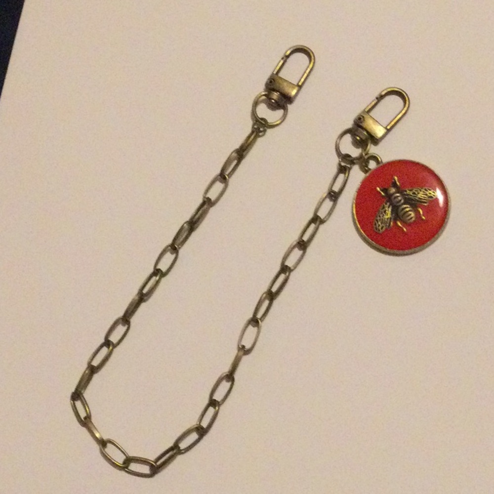 Bag - Phone Charm Red Bee Charm